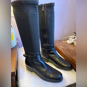 Blondo  knee high Boots (Zana) black women’s 8.5 Med. NIB waterproof leather